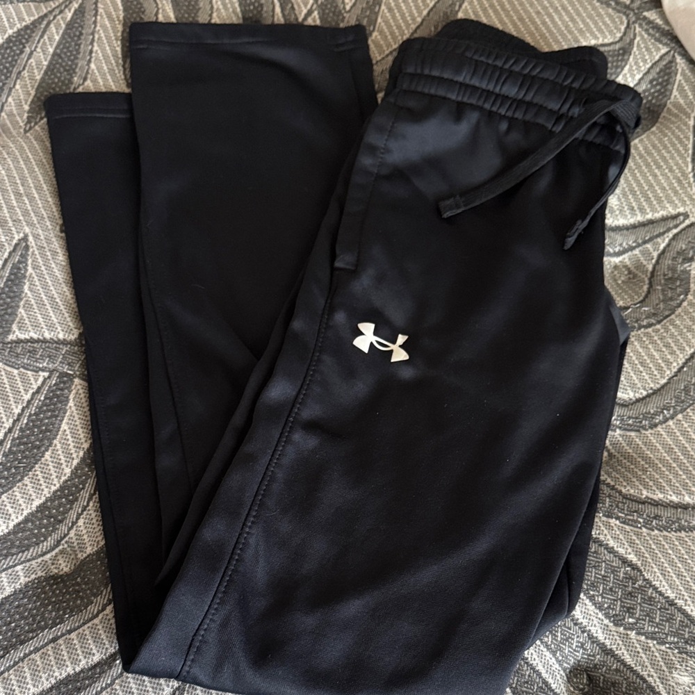 Under Armour Boys Black Joggers